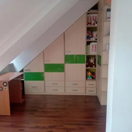 Dwupoziomowy Zielone Spokojne Rodzinne *