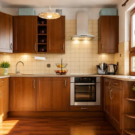 Dwupoziomowy Z Garazem I Ochrona, Obok Przystanku, I Spokojny Dla Rodzin Apartman