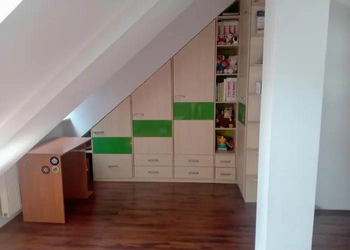 Dwupoziomowy Zielone Spokojne Rodzinne *